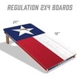 thumbnail image 6 of YouTheFan State of Texas 2' x 4' cornhole Game, 6 of 6