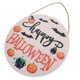 thumbnail image 1 of Front Door Decor Halloween Hanging Sign Multi Color Round Plaque Wall Pendant 30.00X30.00X0.50CM 1Set, 1 of 1