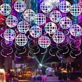 thumbnail image 3 of Sylvtty 70s Disco Ball Hanging Swirls Retro Disco Party Cutouts Banner Streamers Ceiling Hanging Decorations for 1970s Birthday Party Supplies, 3 of 6