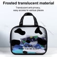 thumbnail image 1 of YAOMOBB Travel Makeup Bag Translucent Beauty Handbag Wet And Dry Separation Large Capacity Travel Toiletry Storage Organizer for Outdoor Use, 1 of 7