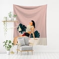 thumbnail image 2 of Tapestry Beauty Wall Room Aesthetic, 150 x 130 cm, microtela, 2 of 2