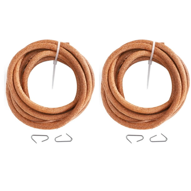 Kit de cinturón para máquina de coser, 2 uds., cinturones para máquina de coser, cinturones para máquina de coser, piezas de pedal para cinturón de cuero, máxima comodidad Jadeshay A