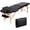 Black, variant on Topeakmart Portable Massage Table Massage Bed Spa Bed Therapy Table Collapsable Treatment Table Height Adjustable Salon Bed 84 Inch 2 Fold, Black