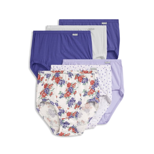 Jockey Women's Plus Size Elance Brief - 6 Pack