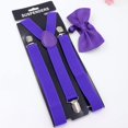 thumbnail image 1 of Tirantes hipster de moda para hombres adultos, tirantes con lazo para hoteles y padrinos de boda, 1 of 4