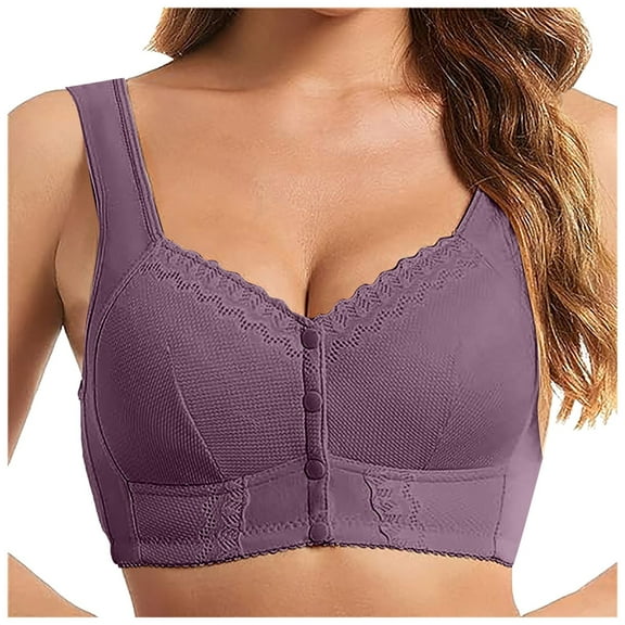Siilsaa Bras for Women Push Up Sports Bra Womens Longline Padded Crop Tank Yoga Bras Workout Fitness Top Dark Purple,G