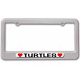 thumbnail image 1 of Turtles Love with Hearts License Plate Frame, 1 of 1