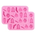 thumbnail image 5 of putnchl Halloween Chocolate Silicone Molds, 2 Pack, 3D Halloween Chocolate Candy Fudge Molds, Witch Hat Shape, 5 of 5