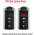 thumbnail image 2 of Key Fob Cover Compatible with Acura MDX TL RDX ILX ZDX TLX TSX 2014-2024 Keychain Case Holder Protector,C Blue, 2 of 8