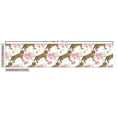 thumbnail image 2 of Ambesonne Jaguar Fabric by the Yard Upholstery, Blossoming Corsage Botany, 2 Yards, Pale Brown Pale Pink, 2 of 4