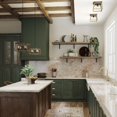 thumbnail image 4 of Lámpara de techo Progress Lighting Briarwood Farmhouse con montaje empotrado, 4 of 9