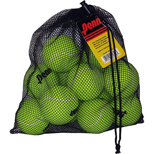 PennPressureless Tennis Balls12 Ball Mesh Bag100% AuthenticFast Ship 