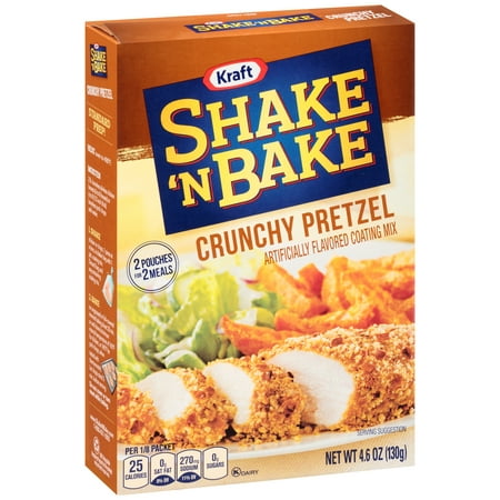 Kraft Shake 'n Bake Crunchy Pretzel Coating Mix, 4.6 oz