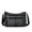 Black, variant on Beach Purse Casual Leather Fashion and Retro Versatile Leather Bag Make up Bag for Purses Womens Purses Medium Size with Outside Pockets