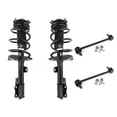 thumbnail image 1 of Transit Auto Front Complete Shock Assembly and TQ Link Kit for Car 2011-2020 Toyota Sienna FWD Excludes AWD - Left Right Side (Driver Passenger) KSS-100947, 1 of 2
