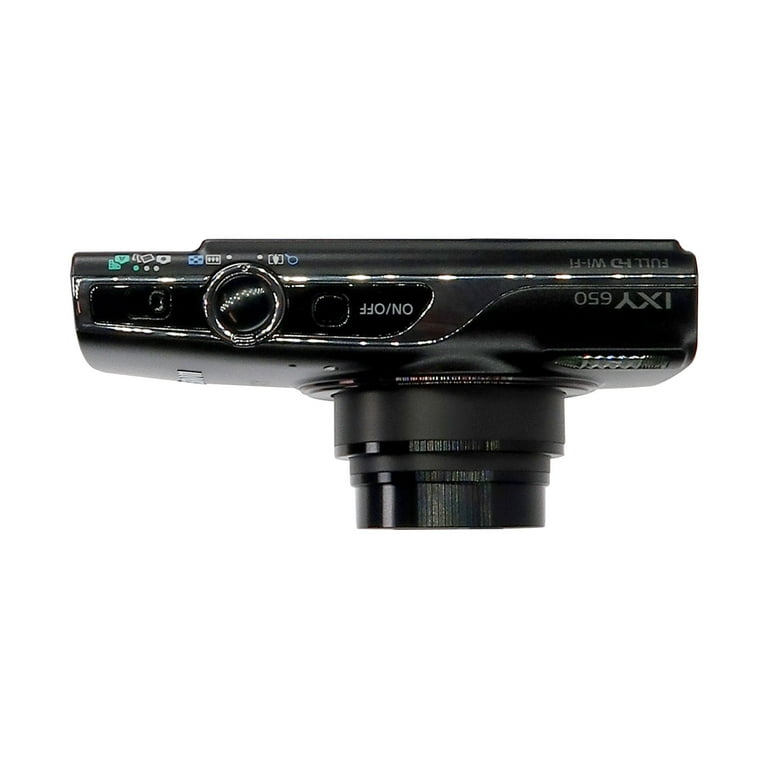 【haruraku1615】Canon キヤノン　IXY650/ブラック Canon Ixy 650 Bk Compact Digital Camera Made In Japan Black