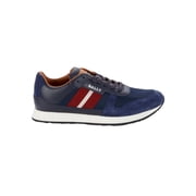 Bally Sprinter Men's 6238403 Blue Leather Suede Sneakers MSRP $500 (13)