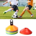 thumbnail image 3 of YAHHU 50 Pack Agility Soccer Cones, Mixed Colors, Waterproof PE, Carry Bag & Holder – Ideal for Football Training, 3 of 7