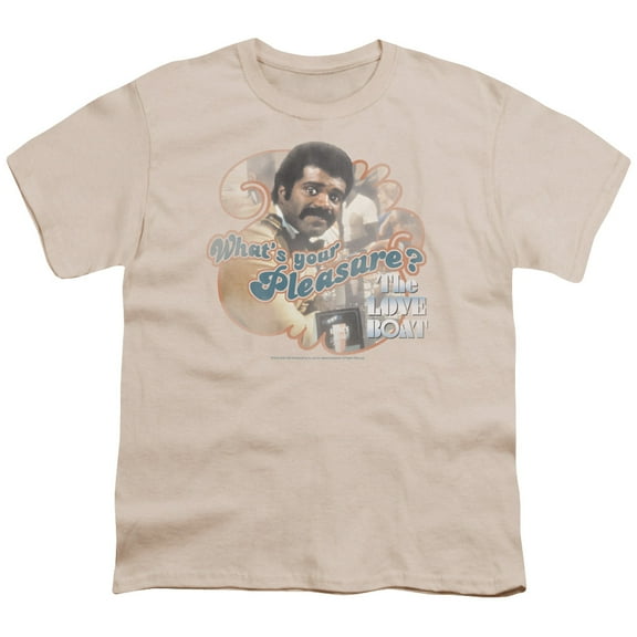 Love Boat Issac Youth 18/1 T-Shirt Cream