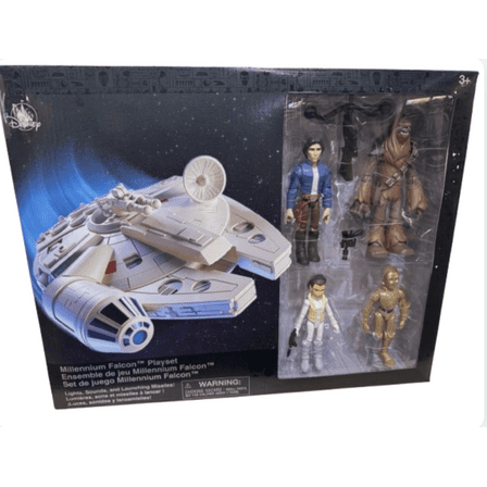 Disney Star Wars Millennium Falcon Playset Toybox Action Figure Toybox Han Solo
