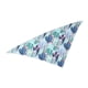 thumbnail image 1 of Bandana Floral para perro, bufanda para mascota, transpirable, cumpleaños, pañuelo para cachorro de perro mediano y grande, babero triangular para Azul, 1 of 9