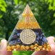 thumbnail image 5 of JShteea Pirámide Cristal Meditación Curativa 5 CM Que Atrae Riqueza Suerte Reduce El Estrés (F), 5 of 9