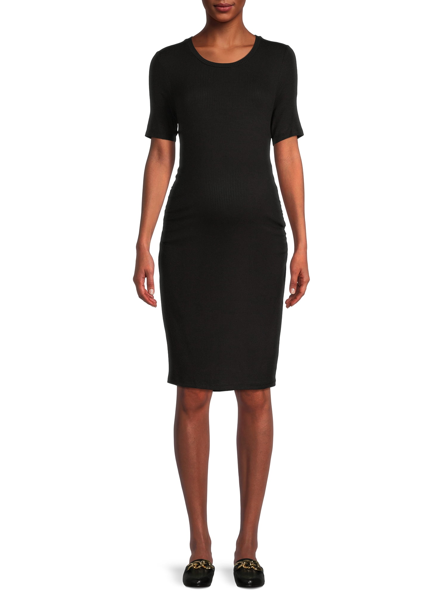 Time and Tru Women’s Maternity Ruched Dress