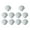 Style D, variant on AOOOWER 10PCS Smooth White Craft Shells Natural Scalloped Shells For DIY Art Projects
