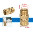 thumbnail image 2 of 1/4 Inch Quick Release Connector Coupler Fitting for High Pressure Washer & Hose #9, 2 of 9