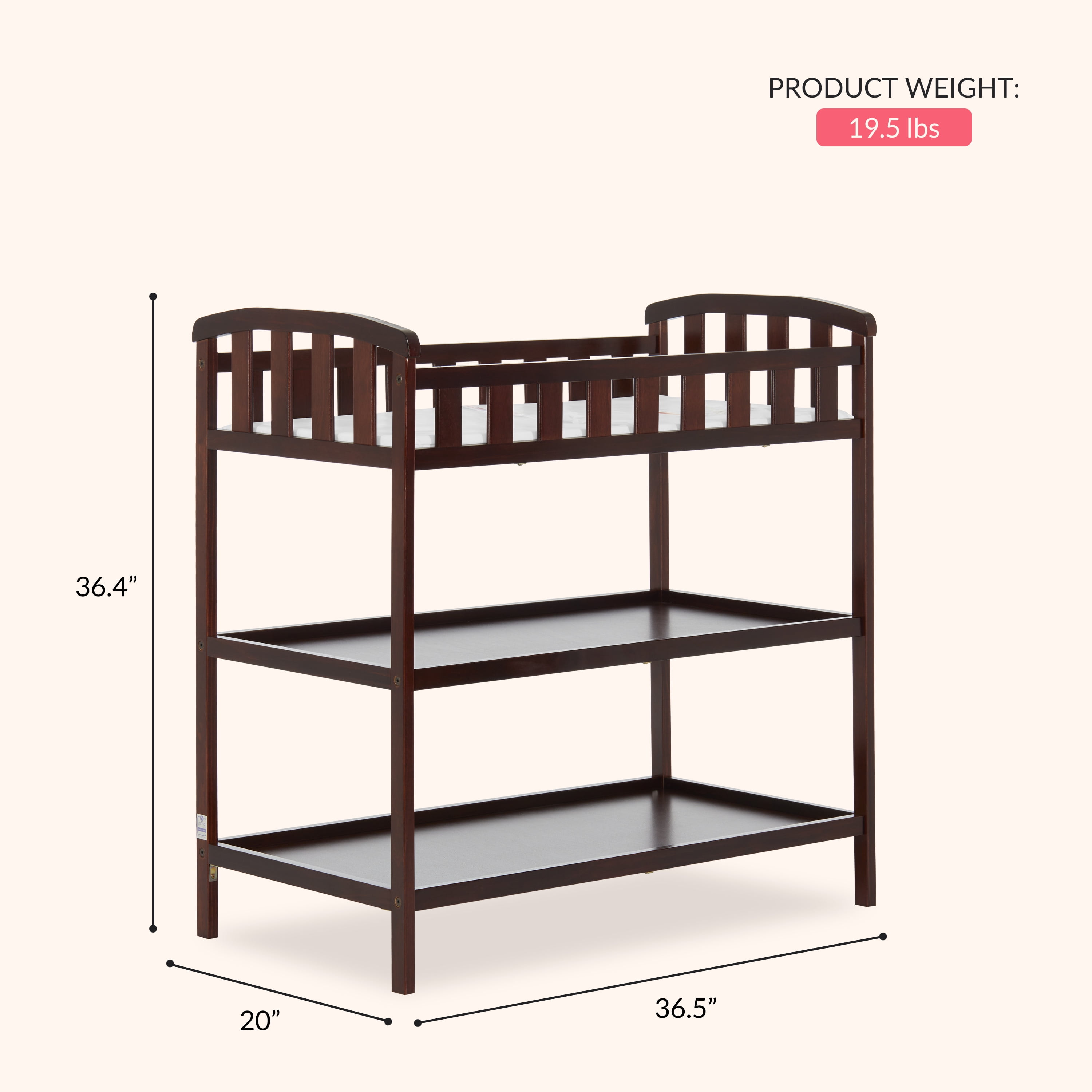 Dream On Me, Emily Changing Table