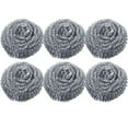 thumbnail image 1 of SUGARMOM Household Stainless Steel Pot Pan Scrubber Cleaning Ball Tool-6Pcs, 1 of 9