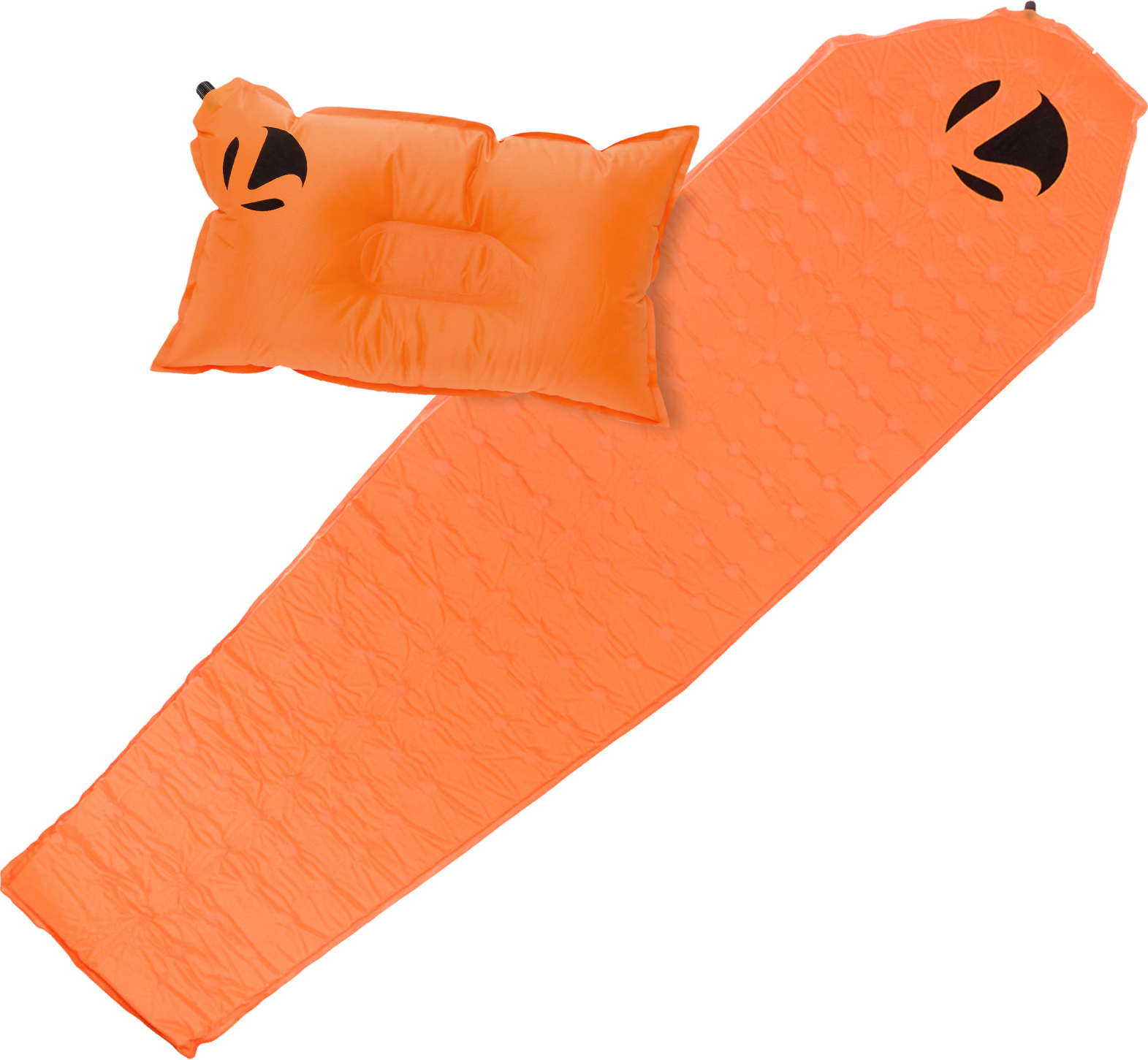 LISH 2 Piece Self Inflating Lightweight Sleeping Mat & Pillow Set