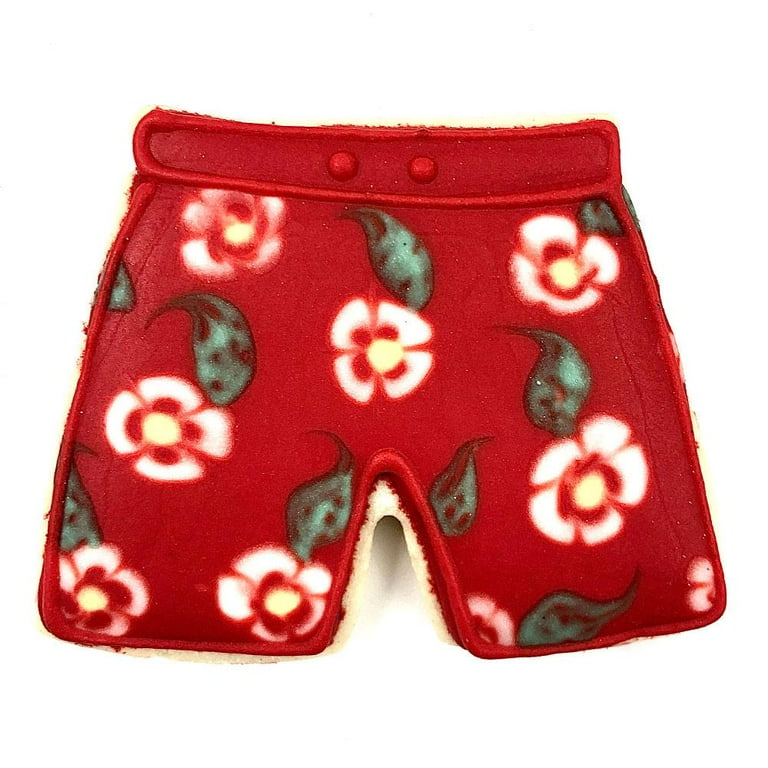 Swimming Trunks Cookie Cutter 3.5 in B1550 Foose Cookie Cutters USA Tin Plate Steel Walmart
