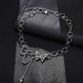thumbnail image 5 of Collar de mariposa de meteorito para mujer, estilo hip hop, estilo viento frío, cadena para clavícula --- Código de producto 46158, 5 of 5