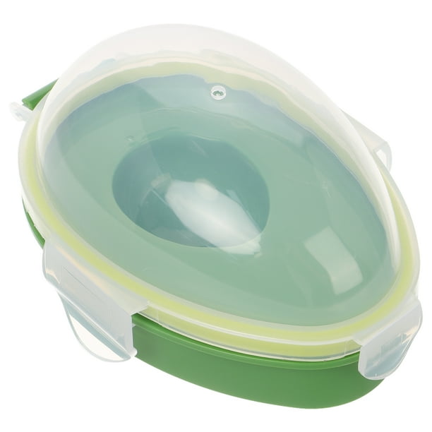 1pc delicado contenedor de almacenamiento de aguacate soporte de aguacate (color surtido)