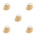 thumbnail image 2 of Jumpingount Sombreros para el sol Protección Gorras con clip Visera transpirable Ala ancha Parte abierta beige Type2 NO2, 2 of 6