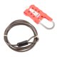 thumbnail image 5 of Bloqueo de cable ajustable, bloqueo de cable de etiquetado Bloqueo de cable ajustable Bloqueo de cerrojo Bloqueo de cable de etiquetado Funcionalidad versátil, 5 of 8