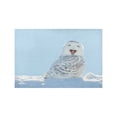 thumbnail image 4 of MKHERT Funny Smiling Snowy Owl Adorable Animal Placemats Table Mats for Dining Room Kitchen Table Decoration 12x18 inch,Set of 4, 4 of 4