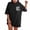 Black1 womens tops summer, variant on USSUMA Plus Womens Tops Dressy Casual Oversized Graphic Drop Shoulder Crewneck Women's Tunics Eyerything Happrns for A Reason Basic Tee T Shirts for Women Short Sleeve Summer Blouses Trendy