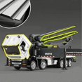 thumbnail image 2 of 1:50 Alloy Concrete Cement Pump Truck Toys Engineering Vehicle Multiple Movable Locations Car Kids, 2 of 5