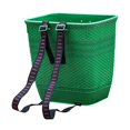 thumbnail image 1 of Cesta trasera de PP con correas multifuncional Macarena cubo de almacenamiento cesta de almacenamiento de frutas cesta de recolección de huerto para acampar Verde 380 mm x 390 mm x 290 mm, 1 of 8