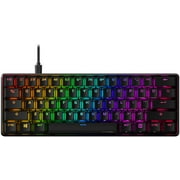 HyperX Alloy Origins 60 Mechanical Gaming Keyboard with Keycap Puller & Additional Keycaps, Black