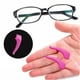 thumbnail image 5 of 2 ganchos de silicona antideslizantes para las orejas de las gafas, accesorios para gafas, agarre para gafas Rosa roja, 5 of 8