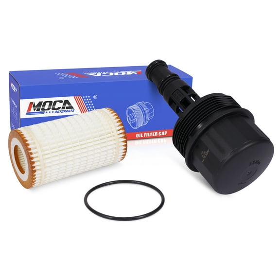 MOCA AUTOPARTS MO348 Oil Filter Cap Fit for 2016-2018 Mercedes-Benz S400L 3.5L & 2009-2015 Mercedes-Benz G550 5.5L & 2011-2015 Mercedes-Benz GLK300 3.5L