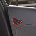 thumbnail image 2 of TINKI  Soft Carbon Fiber Door AC Air Vent Outlet Cover Trims Compatible with Chevrolet Corvette C8 2020-2023, Side Door Small Speaker Trim Frame Accessories, 2 of 12