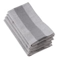 thumbnail image 3 of Saro Lifestyle Band Border Design Cotton Blend Napkins (Set of 4), 3 of 3