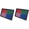 (2) NEW American DJ Profile Panel RGB LED 7 Channel DMX Color Wash Stage Lights
