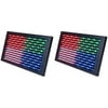(2) NEW American DJ Profile Panel RGB LED 7 Channel DMX Color Wash Stage Lights