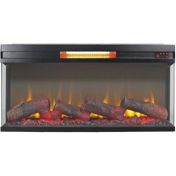 Sunny Designs 36" Panoramic Log Fireplace Insert
