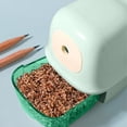 thumbnail image 4 of MTBLYS Auto Feed Pencil Sharpener Alloy Steel Cutter Handheld Fits Round Triangular Hexagonal Pencils Solid Base Large Shavings Box 1 Piece Home Use, 4 of 6